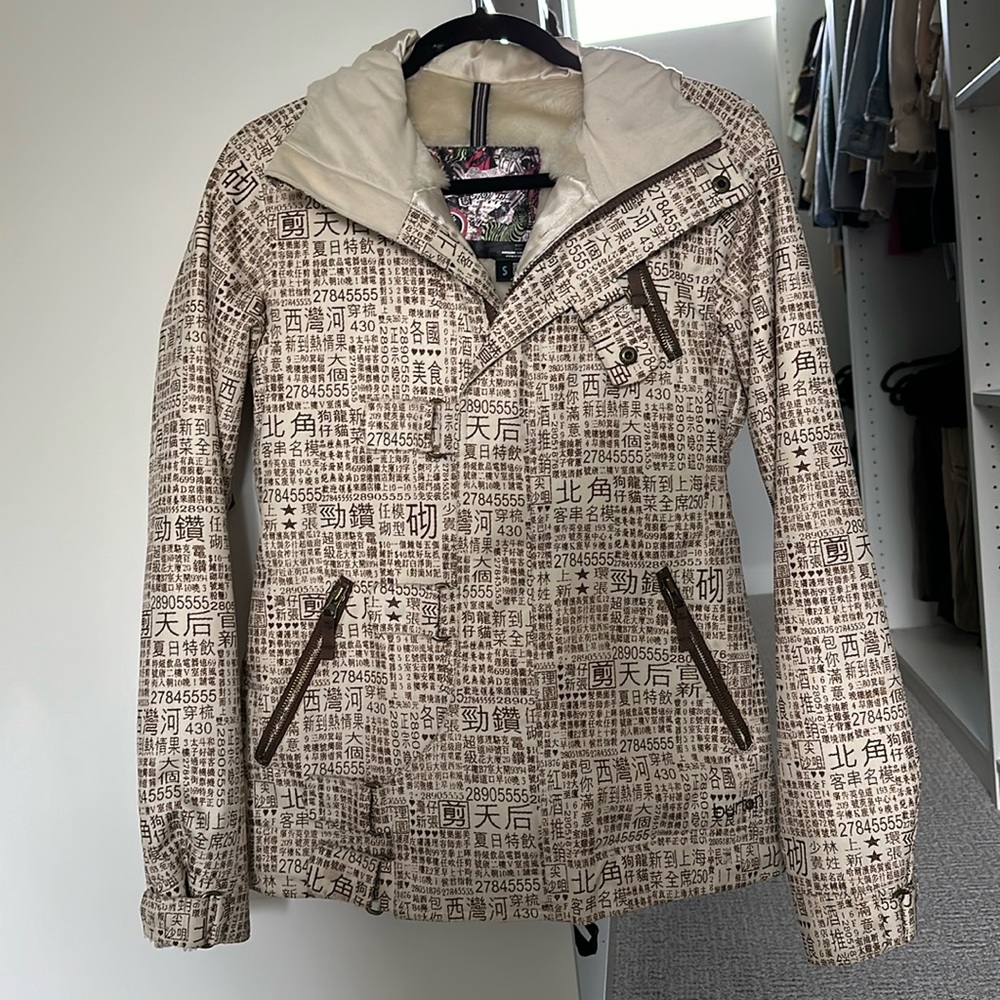 BURTON Insulated fur lined Ski/Snowboard Winter Jacket